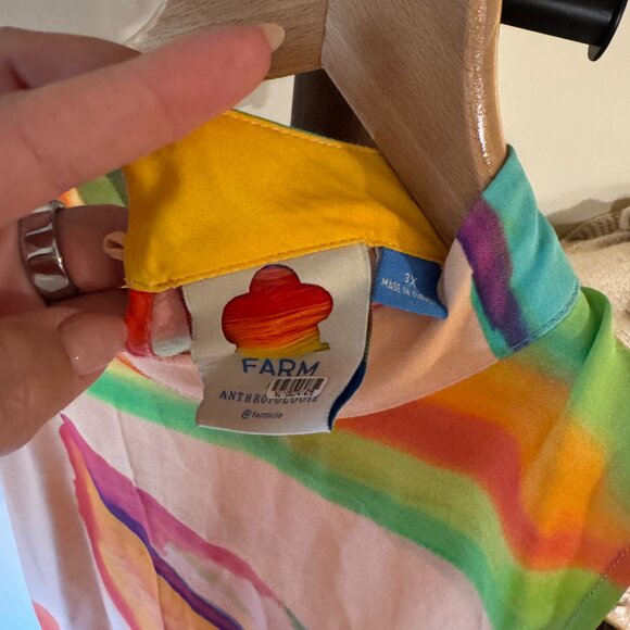 Farm Rio Halter Maxi Dress 3x - Picture 4 of 5